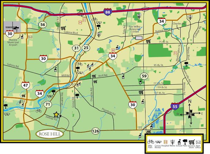 Rose Hill Directions